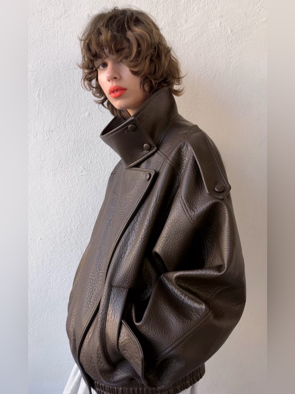 ZARA FAUX LEATHER JACKET